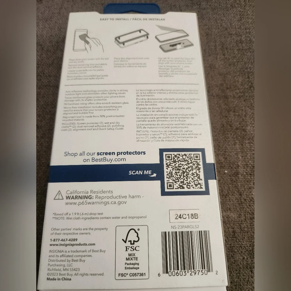 Samsung Galaxy S23 Glass Screen Protector (2 Pack)